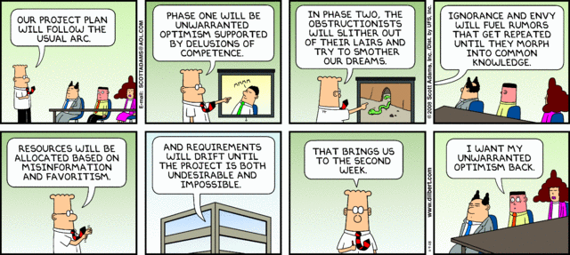 Project Management & Dilbert