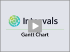 Intervals Gantt Chart
